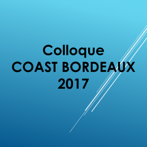 Participation au congrès COAST 2017 à Bordeaux Participation au congrès COAST 2017 à Bordeaux